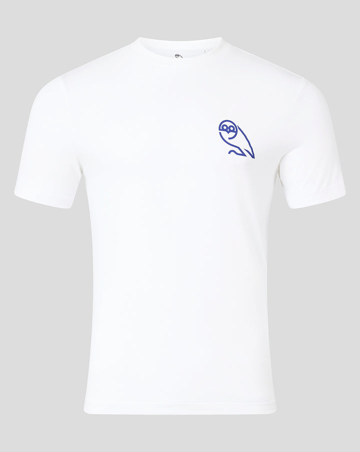 SHEFFIELD WEDNESDAY UNISEX SCRIPT T-SHIRT - WHITE