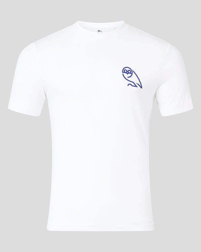 SHEFFIELD WEDNESDAY UNISEX SCRIPT T-SHIRT - WHITE