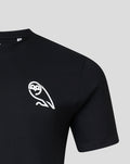 SHEFFIELD WEDNESDAY UNISEX SCRIPT T-SHIRT - BLACK