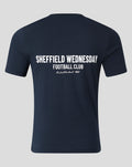 SHEFFIELD WEDNESDAY UNISEX SCRIPT T-SHIRT - NAVY