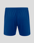Rear view of navy Sheffield Wednesday junior 2026/27 home goalkeeper shorts with an elastic waistband
