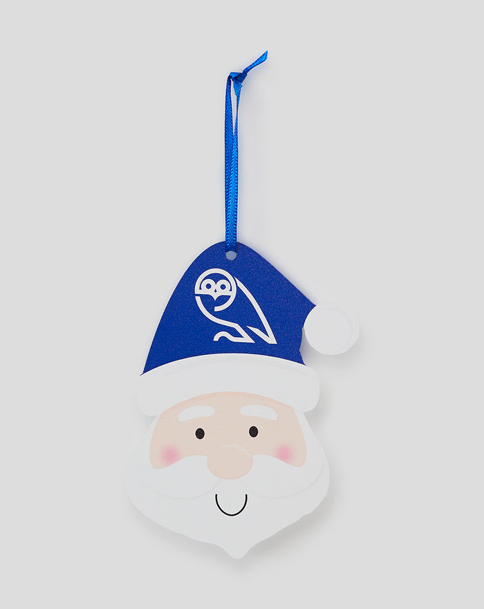 SHEFFIELD WEDNESDAY CHRISTMAS SANTA DANGLER