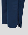 Bottom cuff zipper on navy Sheffield Wednesday junior training pants