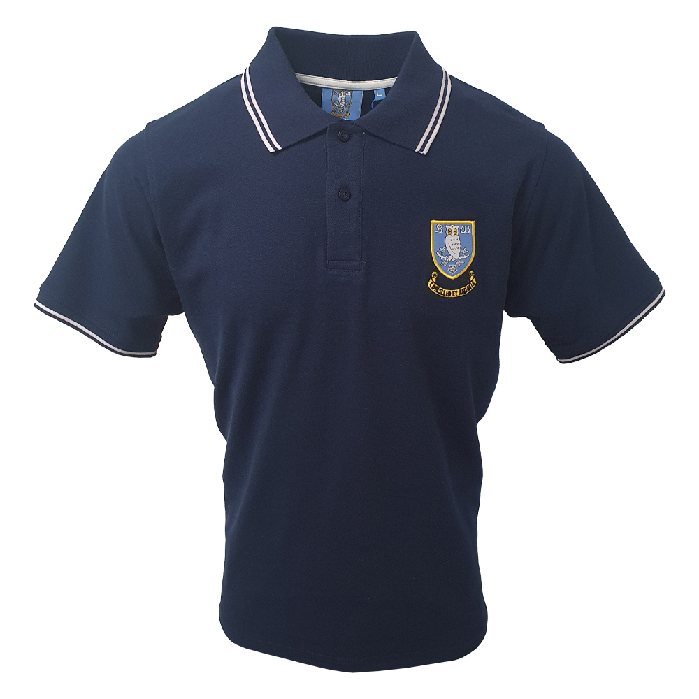Mens Essential Twin Tipped Polo - Navy