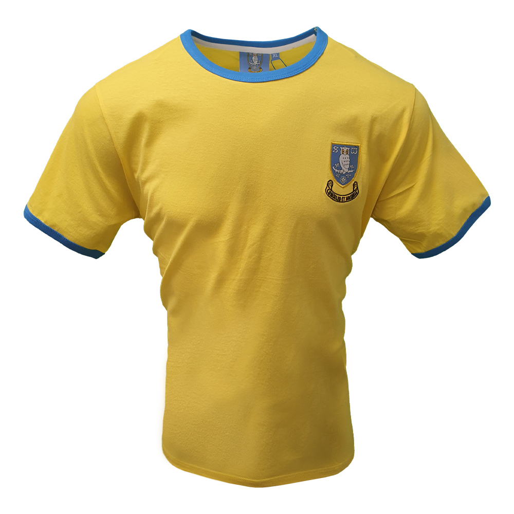 Mens Essential Ringer T-Shirt - Yellow