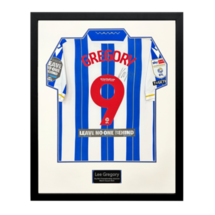 Lee Gregory Match Issue Shirt Display