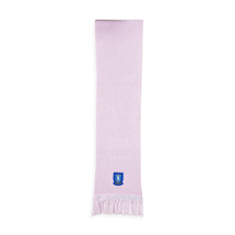 Ladies Chunky Knit 3D Pink Scarf