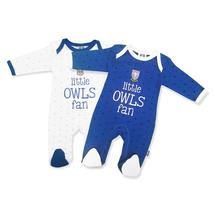 Boys Twin Pack Sleepsuit