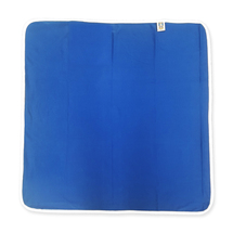 Double Cotton Blue Blanket