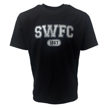 SWFC Stockton Black Tee Adult