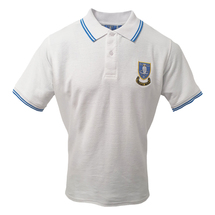 Mens Essential Twin Tipped Polo - White