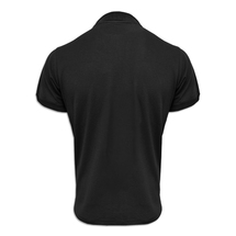 Essential Adult Retro polo black