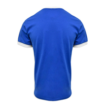 Essential Adult Retro Ringer T royal/white