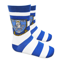 SWFC Striped Crest Sock royal