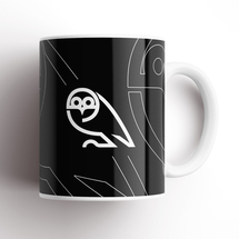 Black Retro Mug