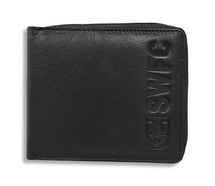 Zip Around Wallet Black