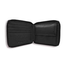 Zip Around Wallet Black