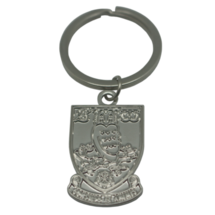 Silver Plated Crest Keyring
