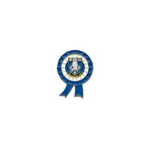 Rosette Pin Badge