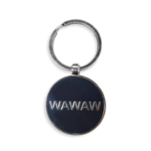 Retro Owl & Wawaw Keyring
