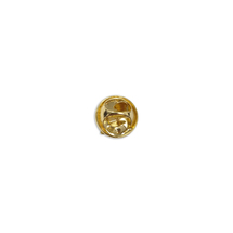 Gold Plated Retro Owl Small Pin Badge