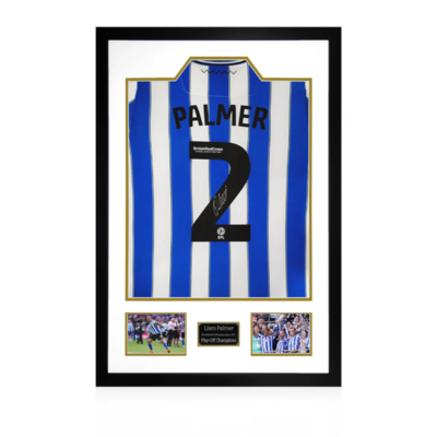 Liam Palmer Signed SWFC 22/23 Shirt Display