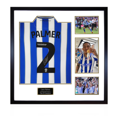 Liam Palmer Signed SWFC 22/23 Shirt Large Display