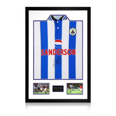 Di Canio Signed SWFC Shirt Display