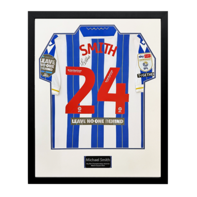 Michael Smith Match Issue Shirt Display