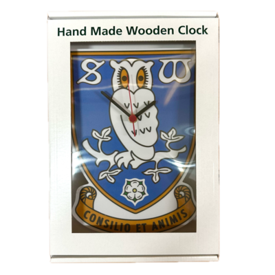 SWFC Wooden Clock