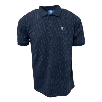 Knowles Mens Polo Navy Adult