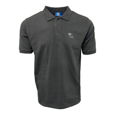 Knowles Mens Polo Charcoal Adult