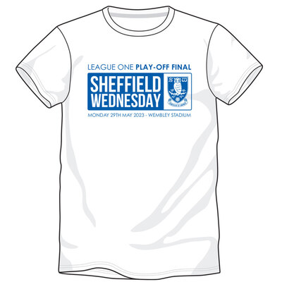23 PLAY-OFF FINAL TEE 1 WHITE