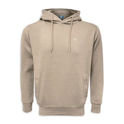 Retro Tonal  Owl Hoodie (STONE)