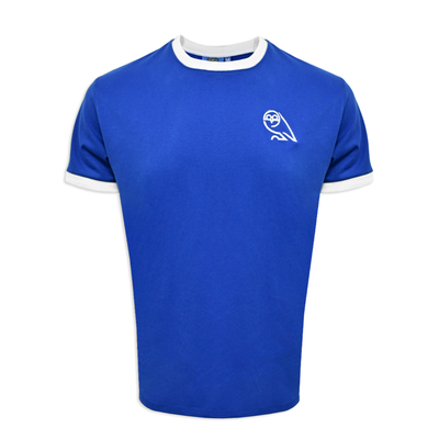 Essential Adult Retro Ringer T royal/white