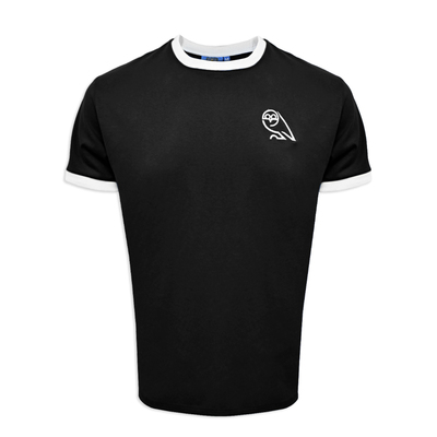 Essential Adult Retro Ringer T black/white