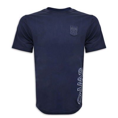 Spiro Adult Crew Neck T  Navy