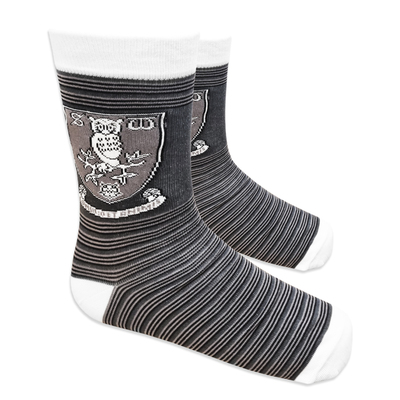 SWFC Tonal Crest Sock  black/grey