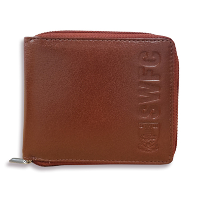 Zip Around Wallet Brown