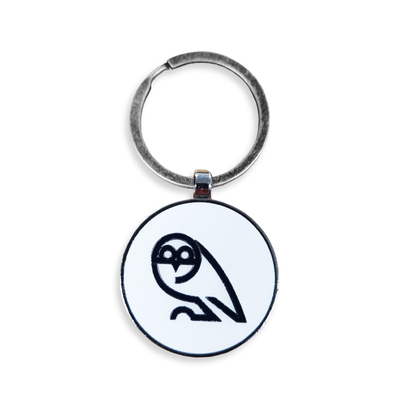 Retro Owl & Wawaw Keyring