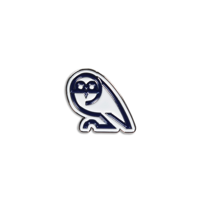 Enamel Retro Owl Pin Badge